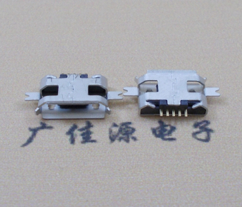 长安镇MICRO USB 5P接口 沉板1.2贴片 卷边母座