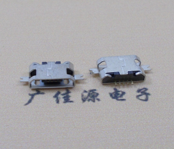 长安镇MICRO USB B型口 两脚SMT沉板0.7/1.0/1.6直边