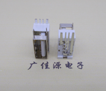 长安镇USB侧立式短体10.0尺寸 侧插加宽脚5A大电流插座