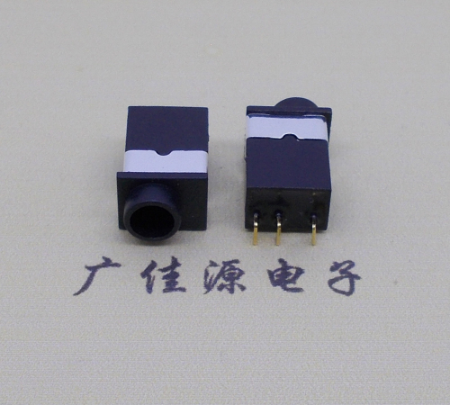 长安镇PJ-2030防水耳机插座 铜材质铜针2.5/3.5音频插口